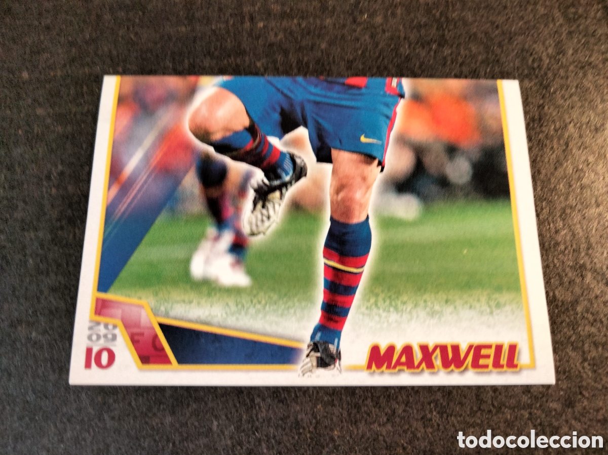 Collezionismo Figurine antiche: MAXWELL # 141 BAR&Ccedil;A DE LAS SEIS COPAS 2009/10 STICKER NUEVO SIN PEGAR. PANINI