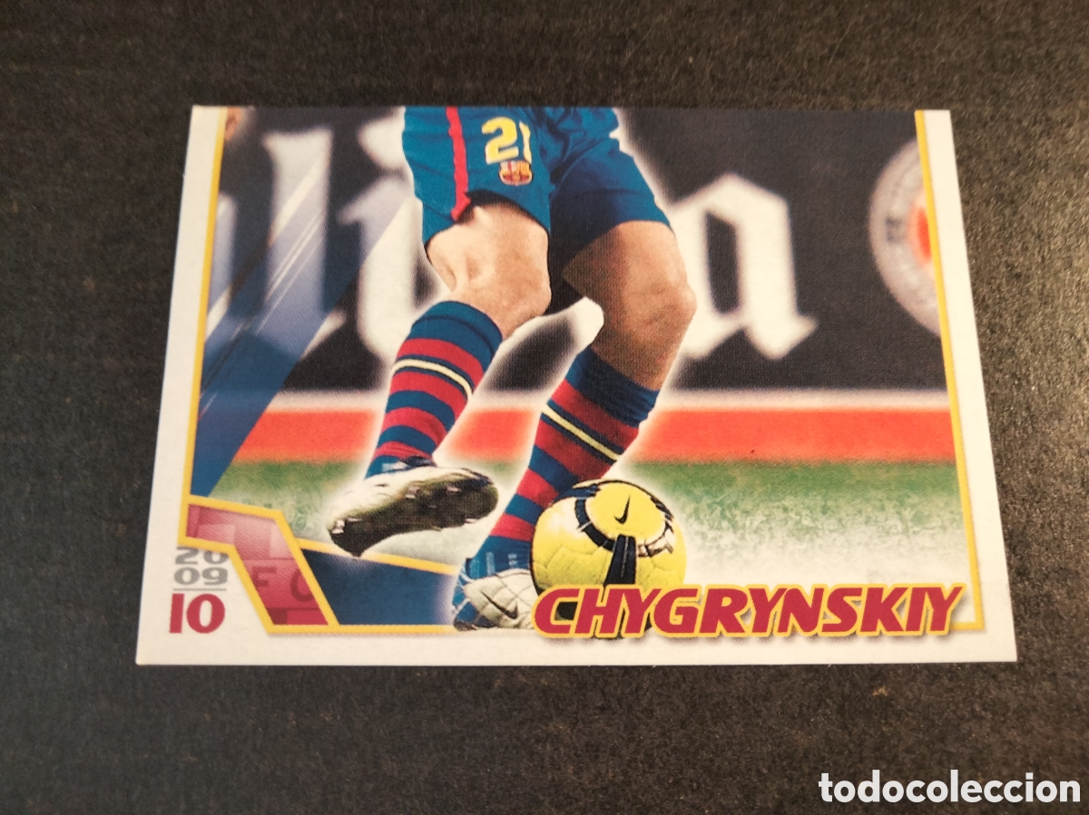 Sammeln alte Sammelbilder: CHYGRYNSKIY # 147 BAR&Ccedil;A DE LAS SEIS COPAS 2009/10 STICKER NUEVO SIN PEGAR. PANINI