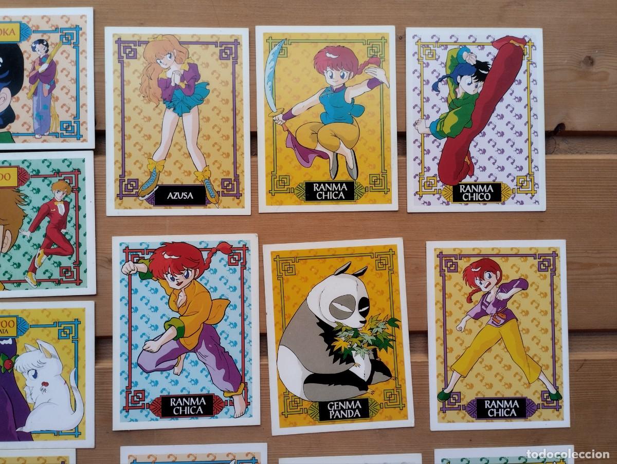 Coleccionismo cromos antiguos: Lote de cromos de Ranma 1/2 - Foto 3
