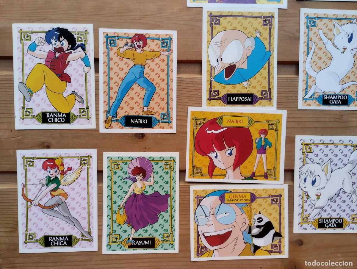 Coleccionismo cromos antiguos: Lote de cromos de Ranma 1/2 - Foto 4