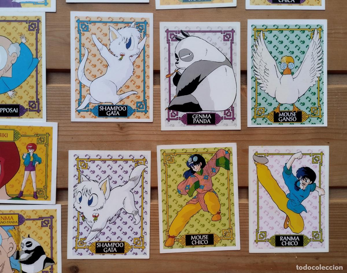 Coleccionismo cromos antiguos: Lote de cromos de Ranma 1/2 - Foto 5