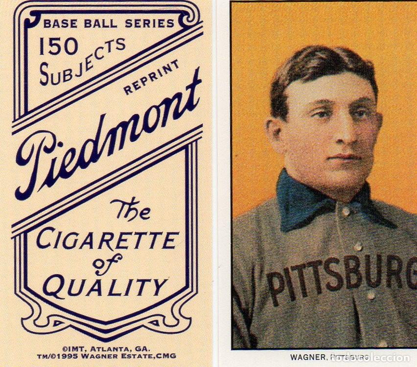 Coleccionismo Cromos antiguos: HONUS WAGNER EL SANTO GRIAL DE LOS CROMOS LEER DESCRIPCI&Oacute;N