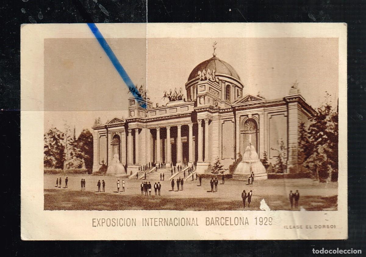 Coleccionismo Cromos antiguos: 1929 EXPOSICI&Oacute;N INTERNACIONAL BARCELONA PALACIO MATERIAL DEPORTIVO - PUBLICIDAD ASPIRINA, CORIFINA