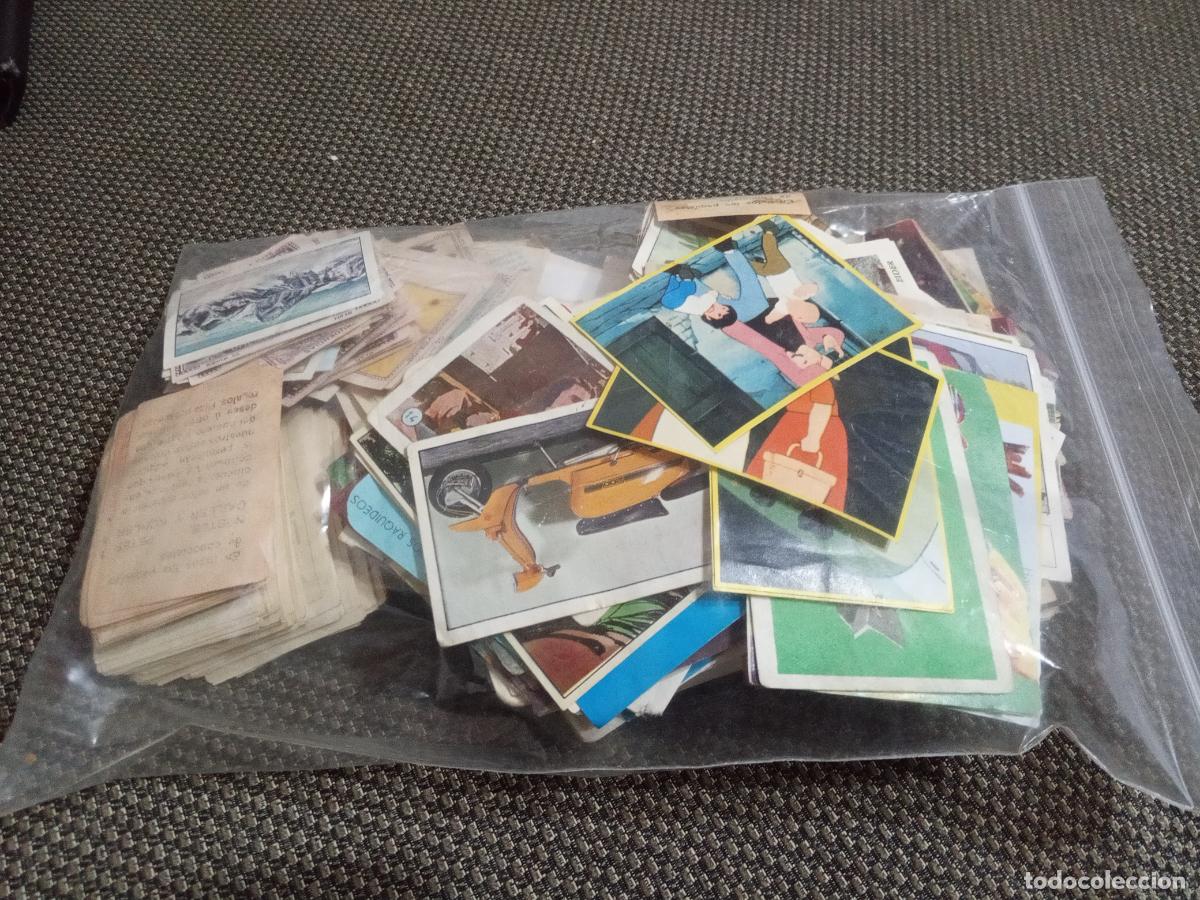 Coleccionismo Cromos antiguos: BOLSA CIENTOS DE CROMOS NETSLE DANONE ...... - LOTE 3