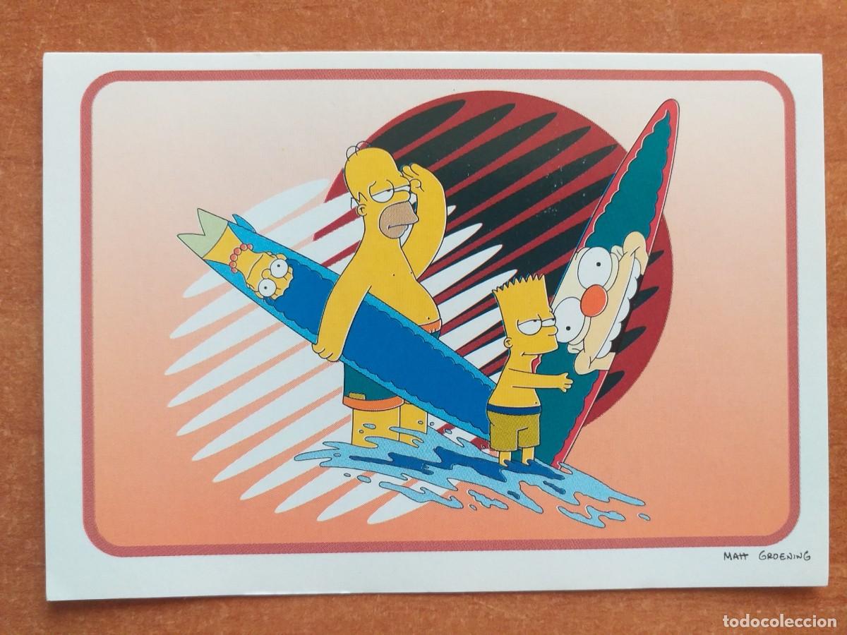 Coleccionismo cromos antiguos: CROMO THE SIMPSONS N&ordm; 107 - Foto 1