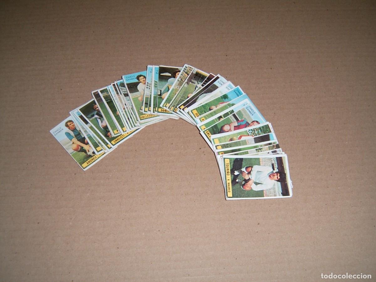 Coleccionismo cromos antiguos: LOTE DE CROMOS CHICLES SANBER 74/75 - Foto 1