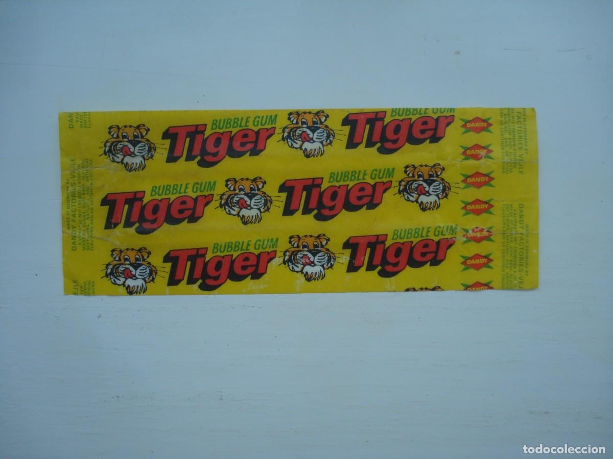 Coleccionismo cromos antiguos: TIGER DANDY ENVOLTORIO CROMOS CHICLES! WRAPPER KAUGUMMI BILDER BUBBLE GUM! - Foto 1