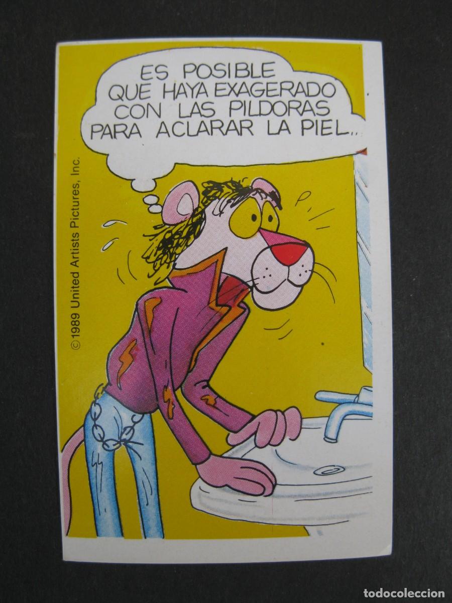 Coleccionismo cromos antiguos: PANTERA ROSA - CROMO N&ordm; 116 - ASTON DE EDICIONES - NUNCA PEGADO. - Foto 1