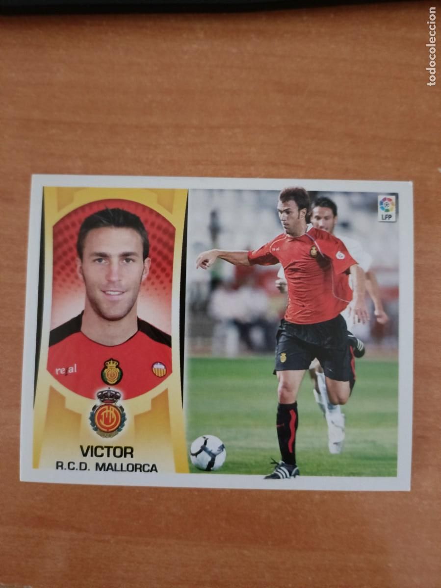 Coleccionismo cromos antiguos: victor coloca 09 10. - Foto 1