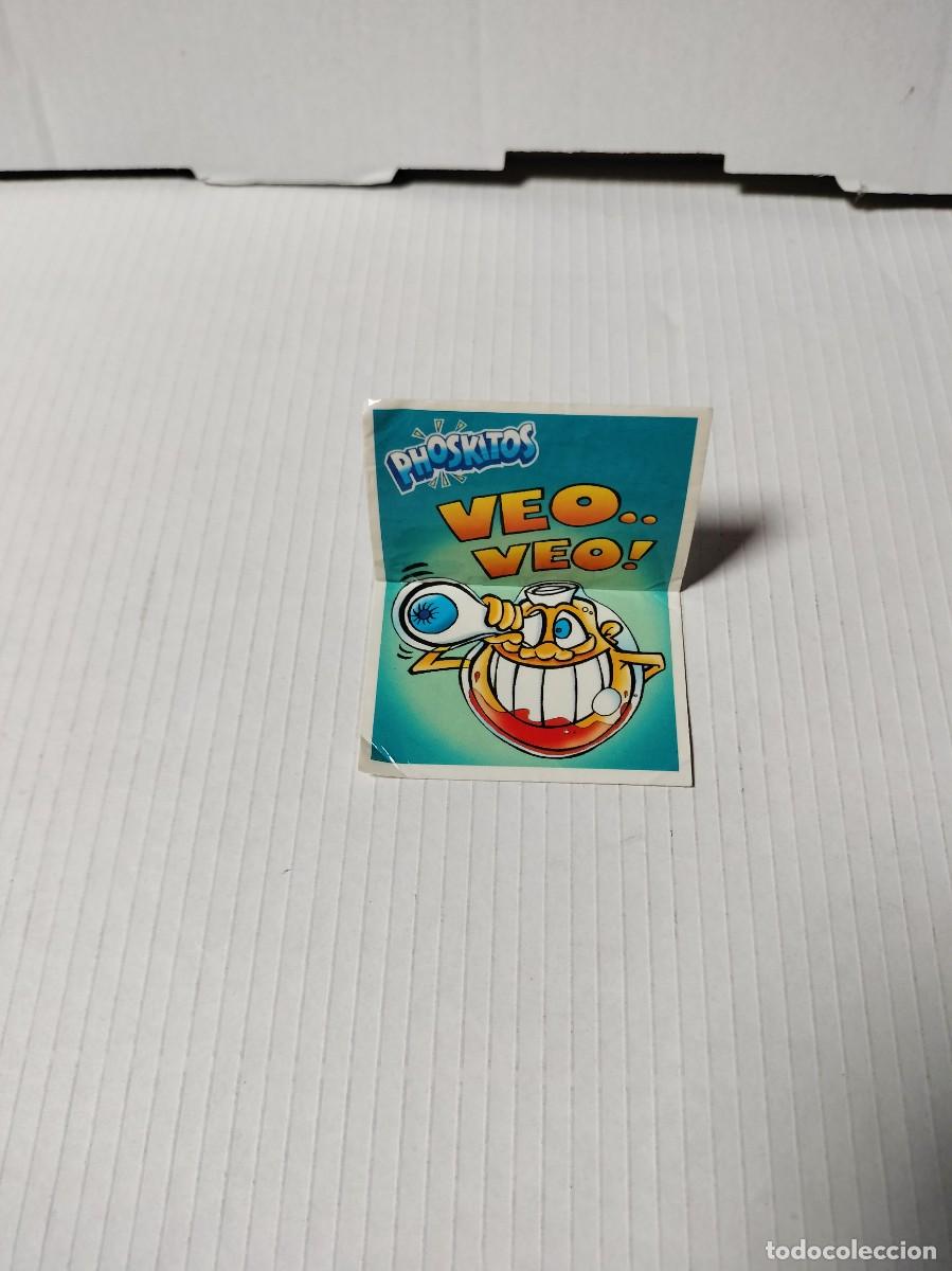 Coleccionismo Cromos antiguos: Cromo Escrash, VEO..VEO!, Phoskitos