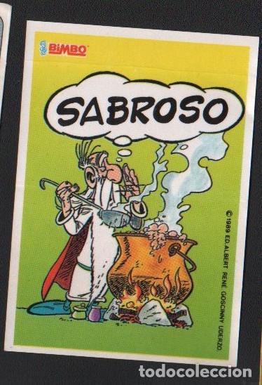 Coleccionismo Cromos antiguos: Pegatina Ast&eacute;rix Bimbo Perfecta