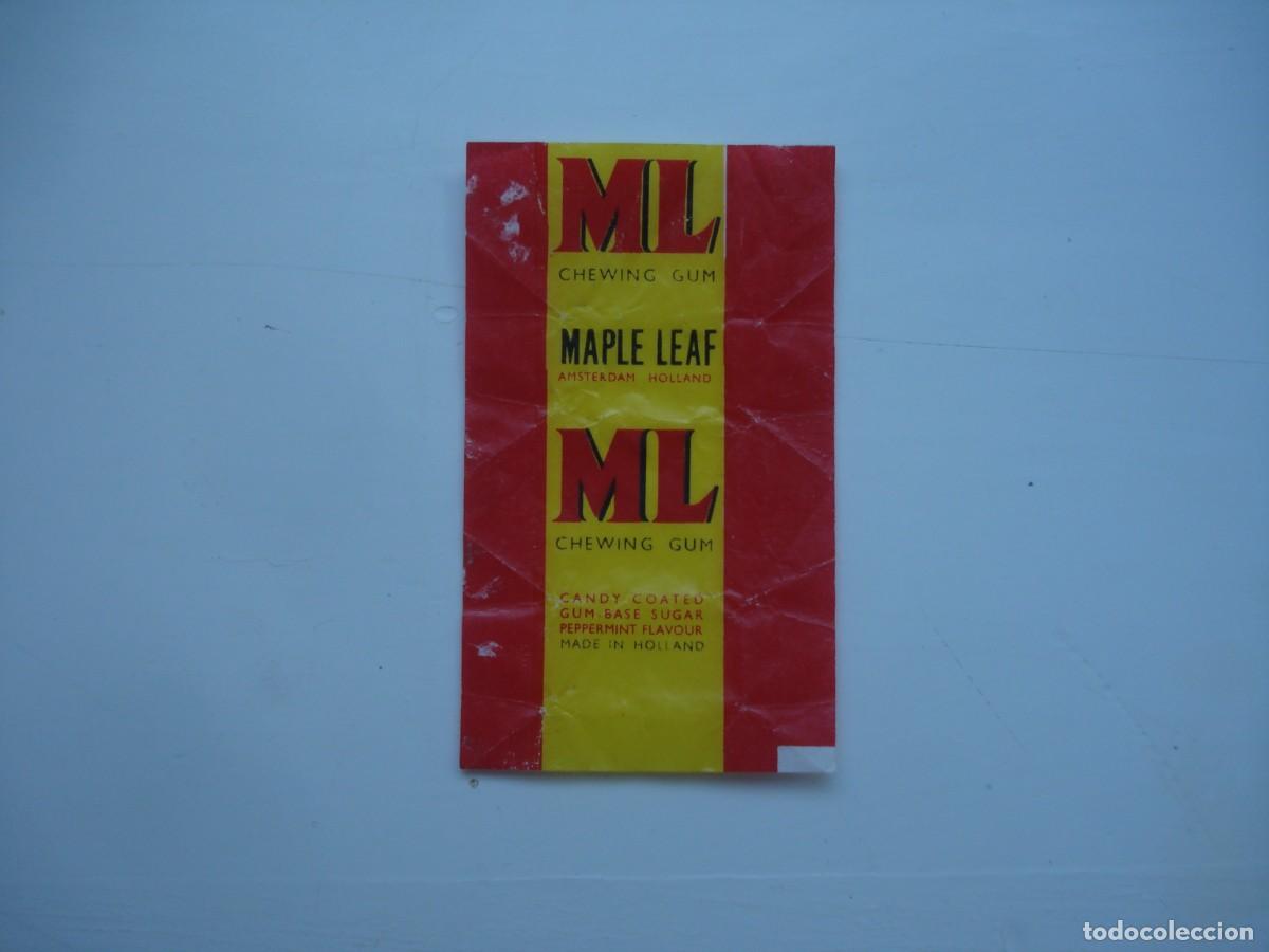 Coleccionismo cromos antiguos: ML MAPLE LEAF ENVOLTORIO CROMOS CHICLES! WRAPPER KAUGUMMI BILDER BUBBLE GUM! - Foto 1