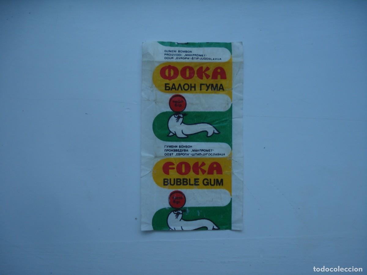 Coleccionismo cromos antiguos: FOKA ENVOLTORIO CROMOS CHICLES! WRAPPER KAUGUMMI BILDER BUBBLE GUM! - Foto 1