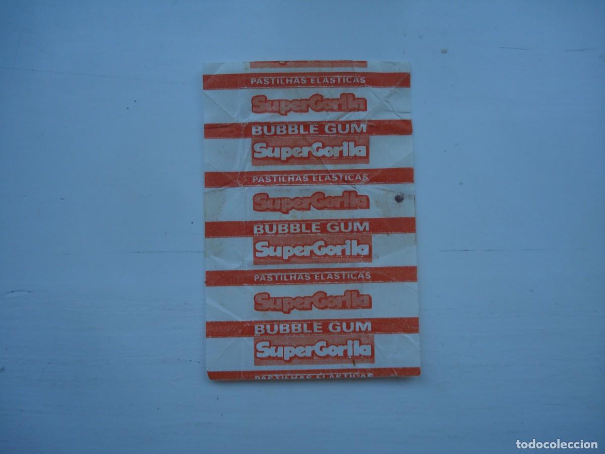 Coleccionismo cromos antiguos: SUPERGORILA ENVOLTORIO CROMOS CHICLES! WRAPPER SUPER GORILA BUBBLE GUM! - Foto 1