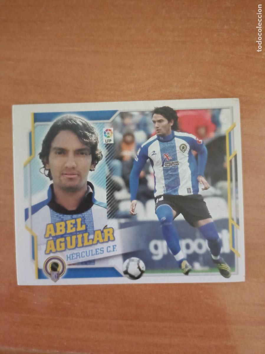Coleccionismo cromos antiguos: abel aguilar coloca 10 11 - Foto 1