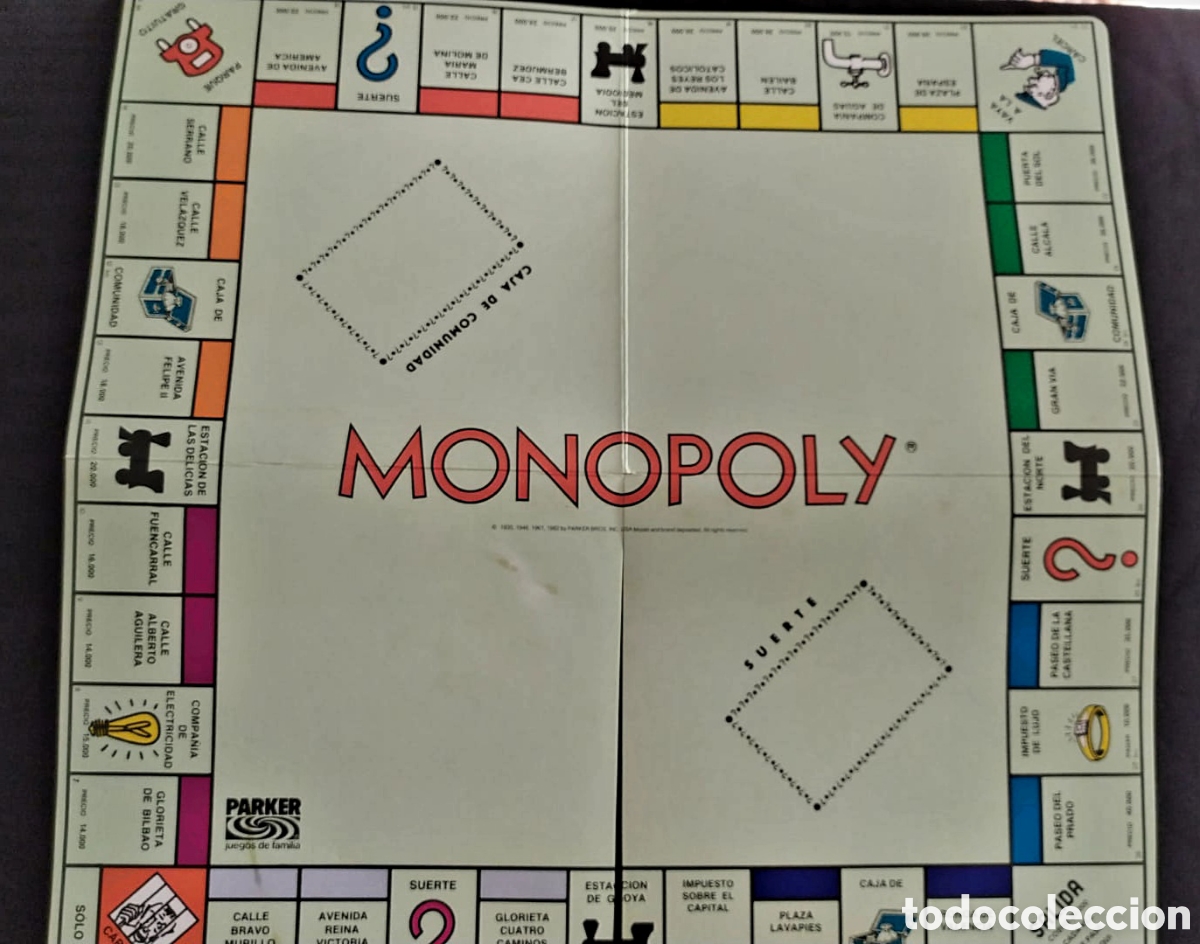 Coleccionismo cromos antiguos: MONOPOLY PARKER VINTAGE 1982 - Foto 4