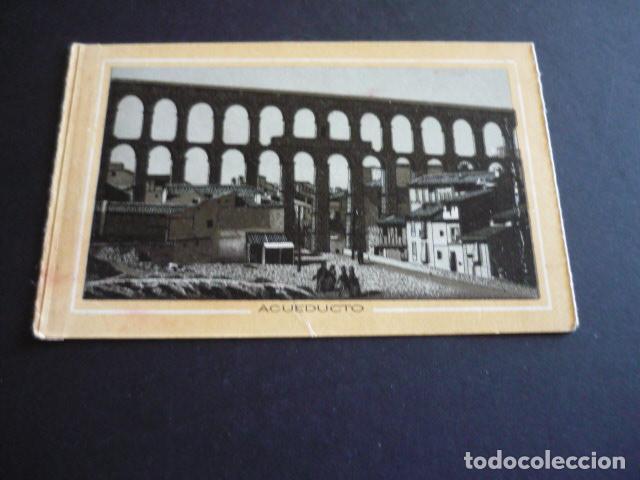 Collezionismo Figurine antiche: SEGOVIA ACUEDUCTO ANTIGUO CROMO SIGLO XIX 7,5 X 11,5 CM