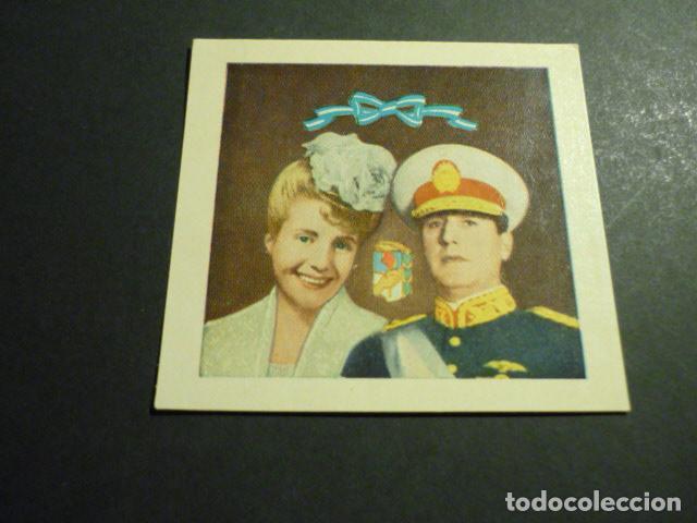 Sammeln alte Sammelbilder: EVITA Y PERON CROMO ANTIGUO