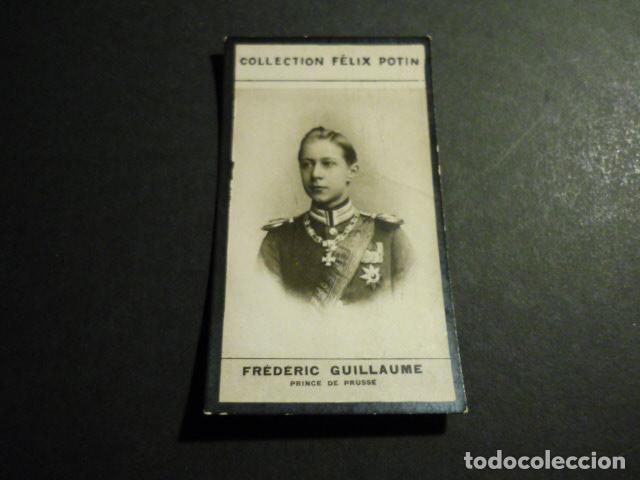 Sammeln alte Sammelbilder: CROMO FOTOGRAFICO COL. FELIX POTIN RETRATO DE FEDERICO GUILLERMO PRINCIPE DE PRUSIA