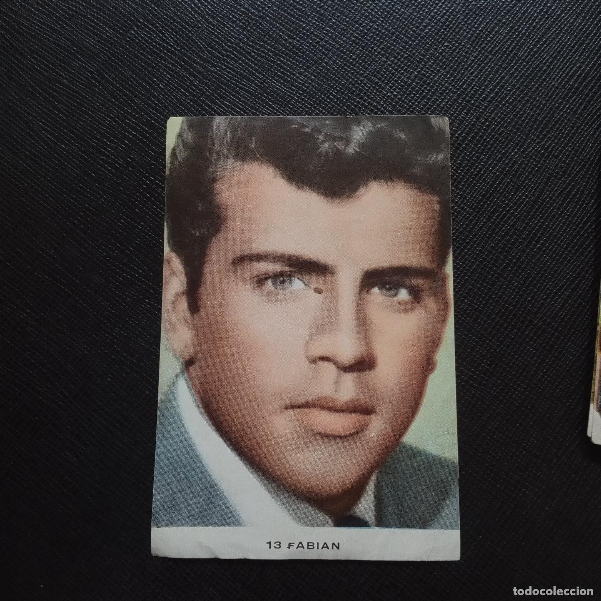 Collectionnisme Cartes &agrave; collectionner anciennes: 13 FABIAN RAKER SA ESTRELLA DEL CINE Y TV 1964 - SIN PEGAR - CC9 SB17