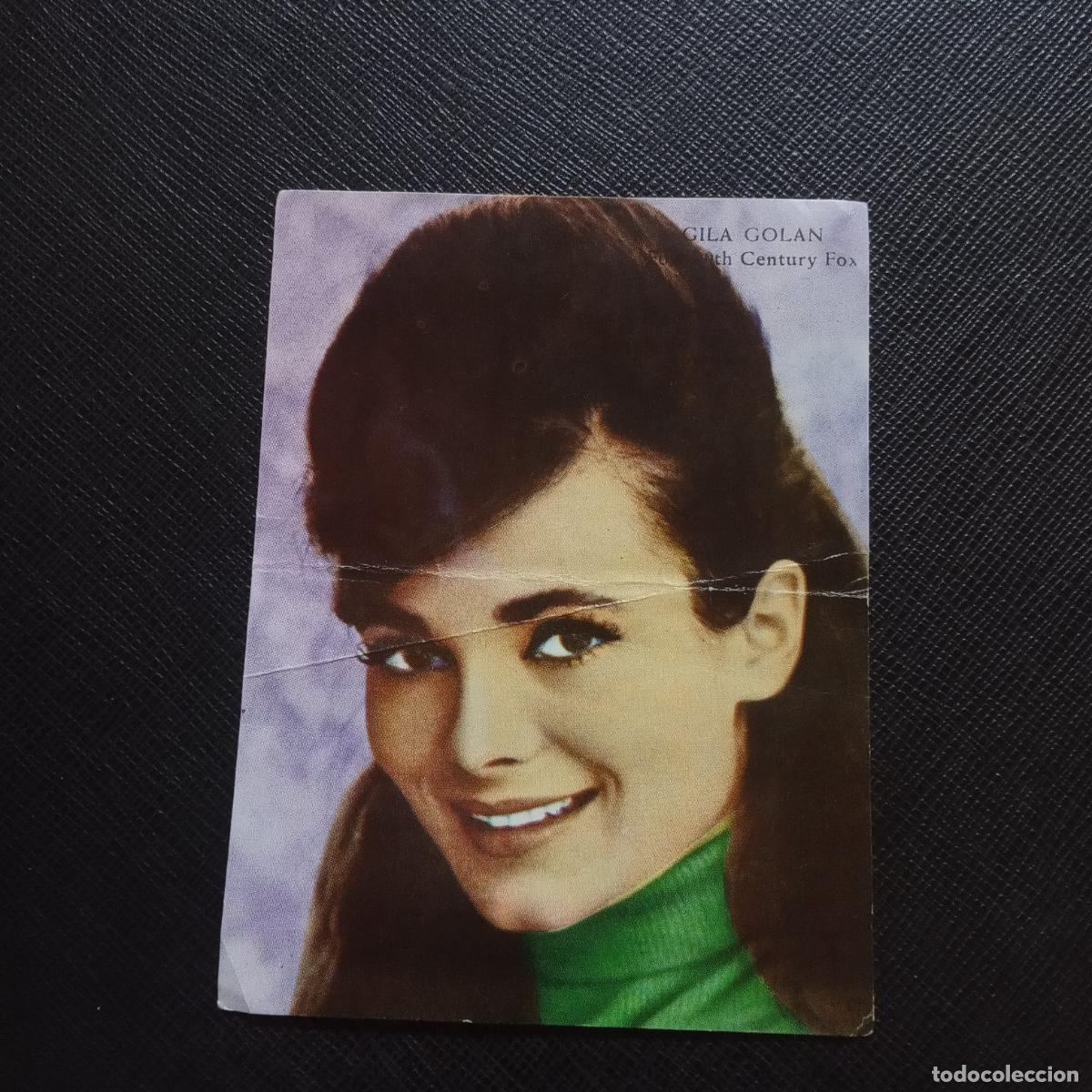 Coleccionismo cromos antiguos: GILA GOLAN ACTORES Y ACTRICES - - CC9 SB17 - Foto 1