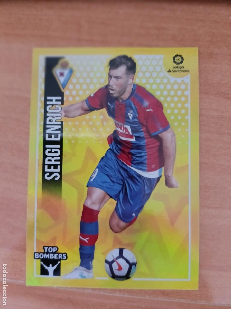 Coleccionismo cromos antiguos: sergi enrich top bombers 18 19 - Foto 1