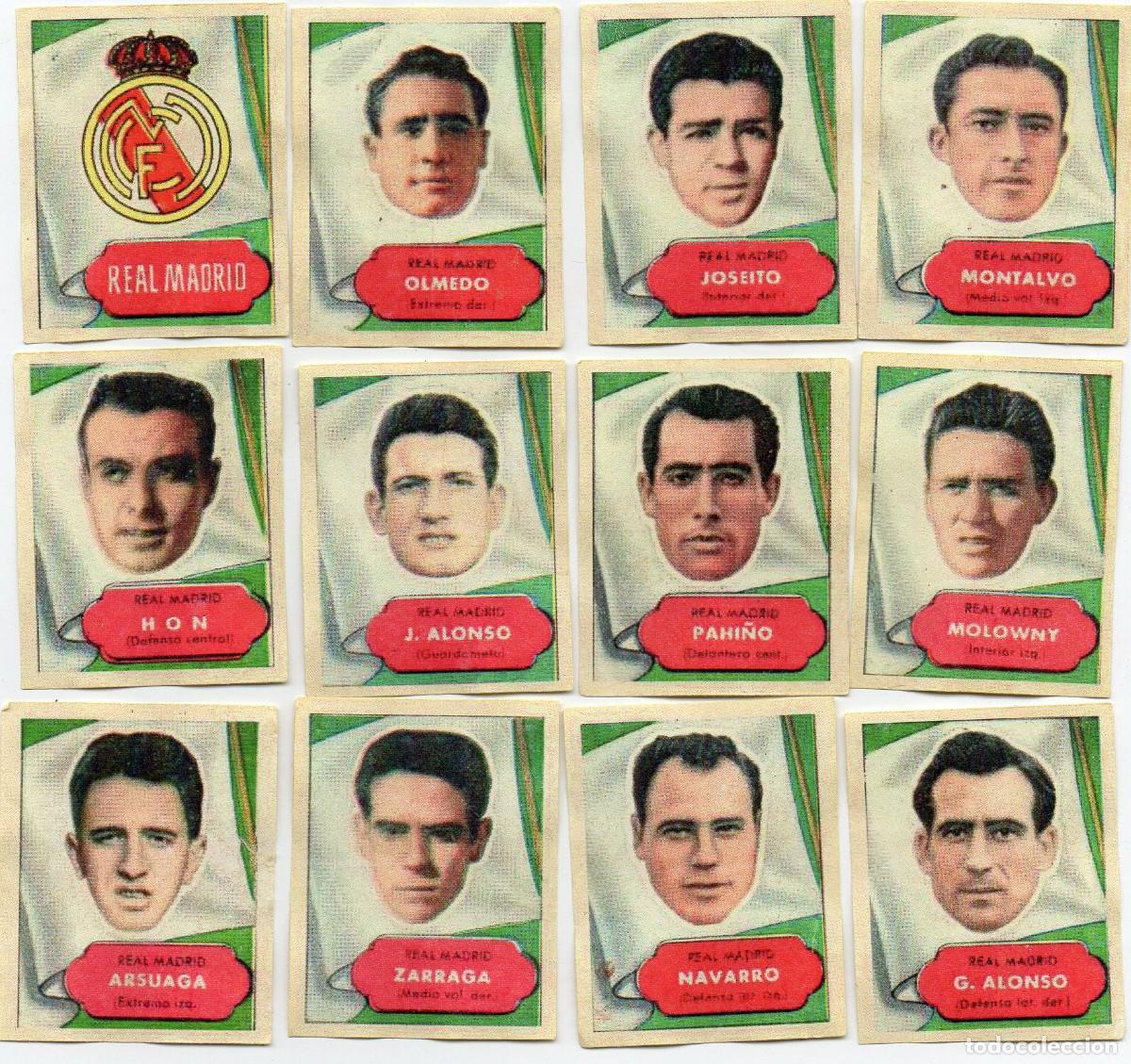 Coleccionismo cromos antiguos: R. MADRID, 1952, DE CHOCOLATES YAGO - Foto 1