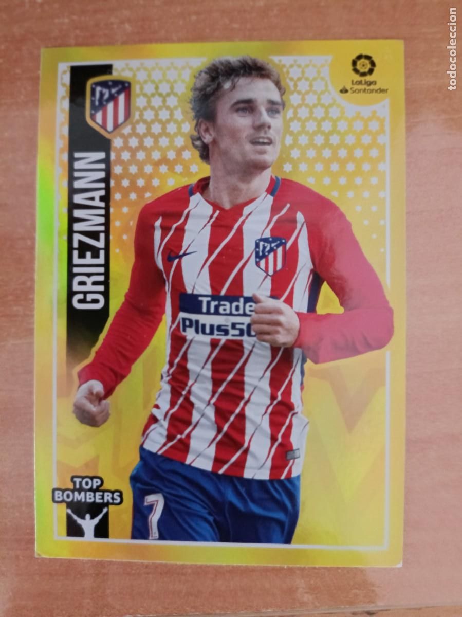 Coleccionismo cromos antiguos: griezmann top bombers 18 19 - Foto 1