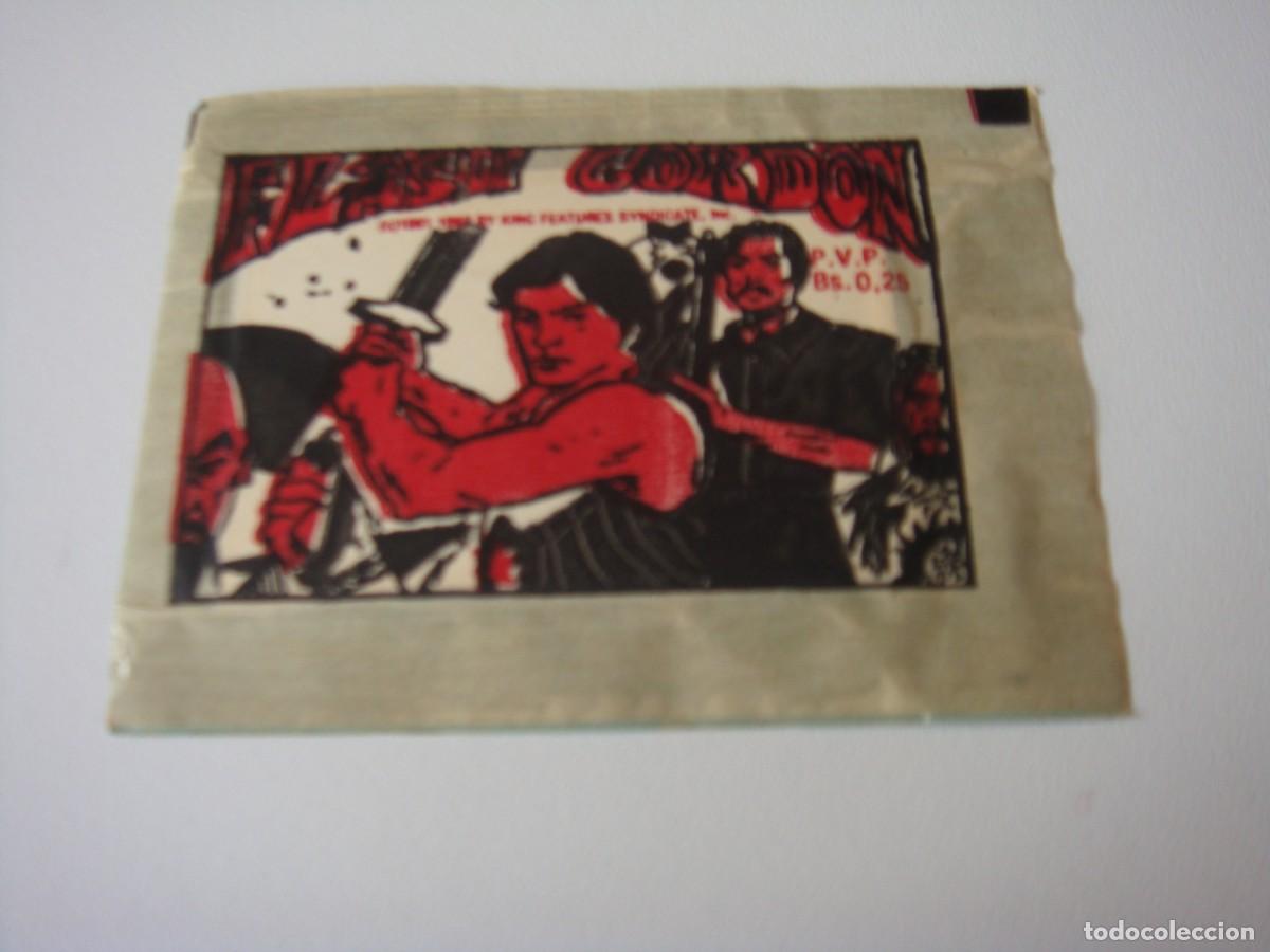 Coleccionismo cromos antiguos: SOBRE DE CROMOS SIN ABRIR FLASH GORDON - Foto 3