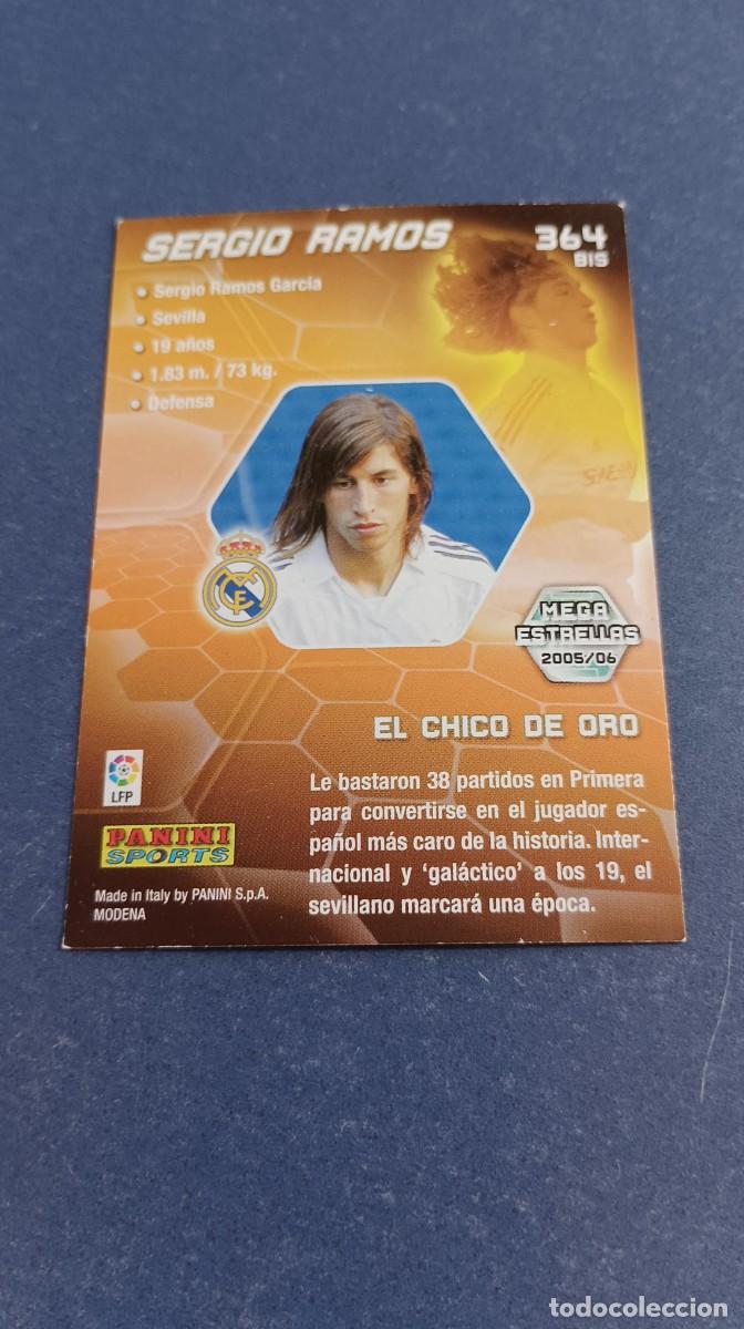 Coleccionismo cromos antiguos: SERGIO RAMOS MEGA CRACKS 2005-2006 - Foto 2