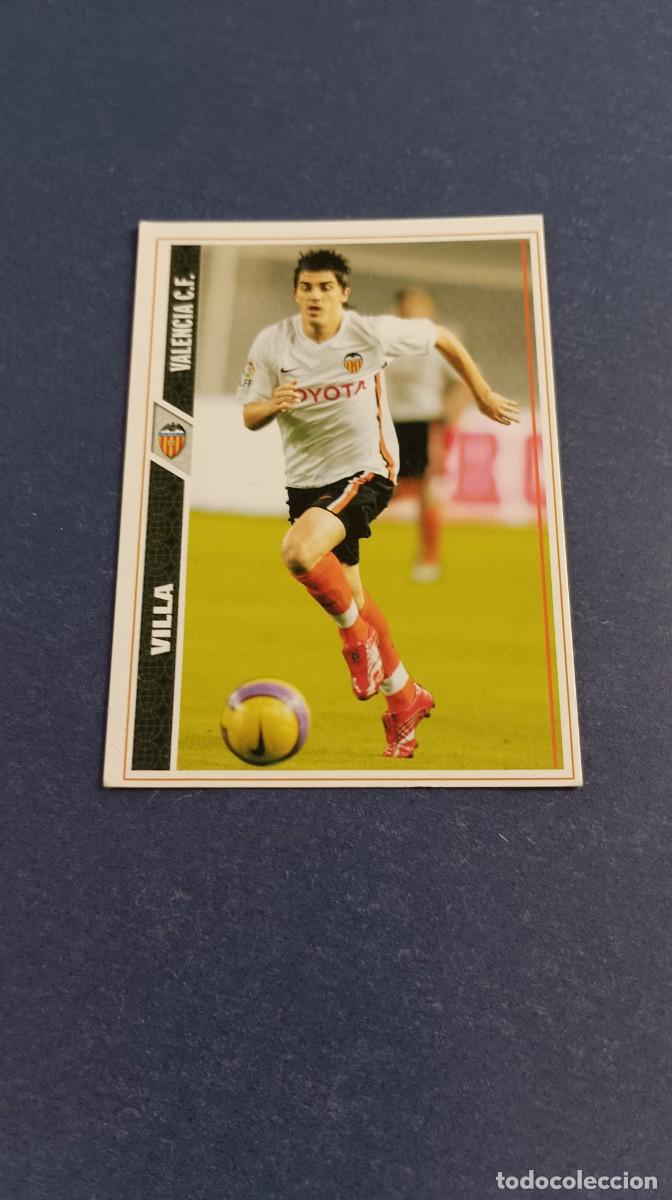 Coleccionismo cromos antiguos: DAVID VILLA LIGA 2008 - Foto 1