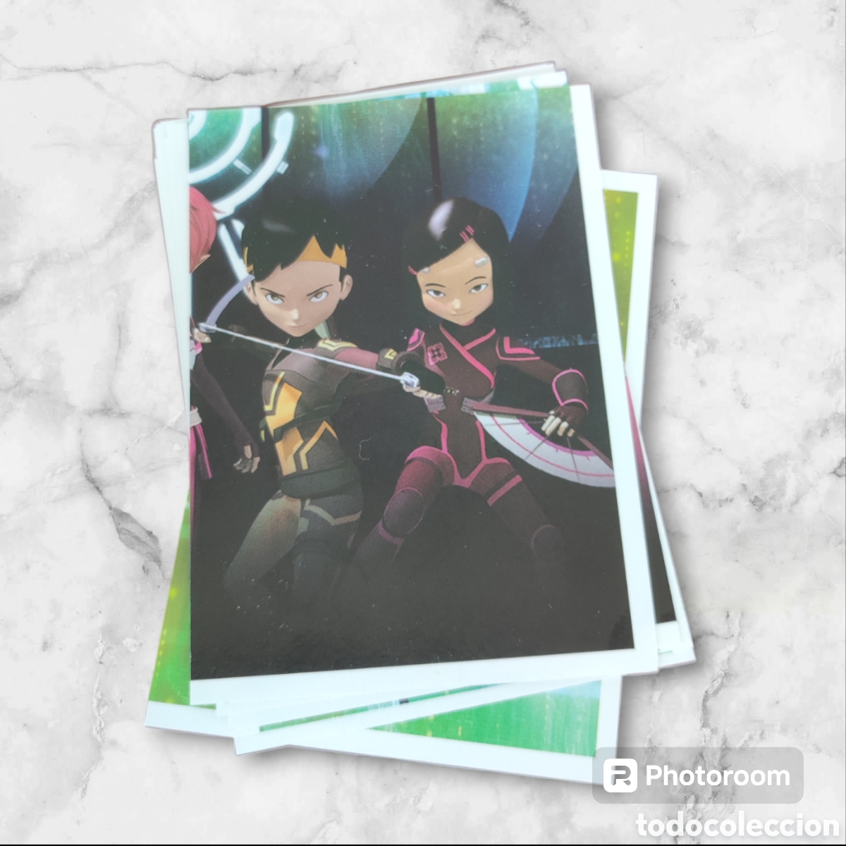 Coleccionismo cromos antiguos: cromos Codigo Lyoko evolution - Foto 3