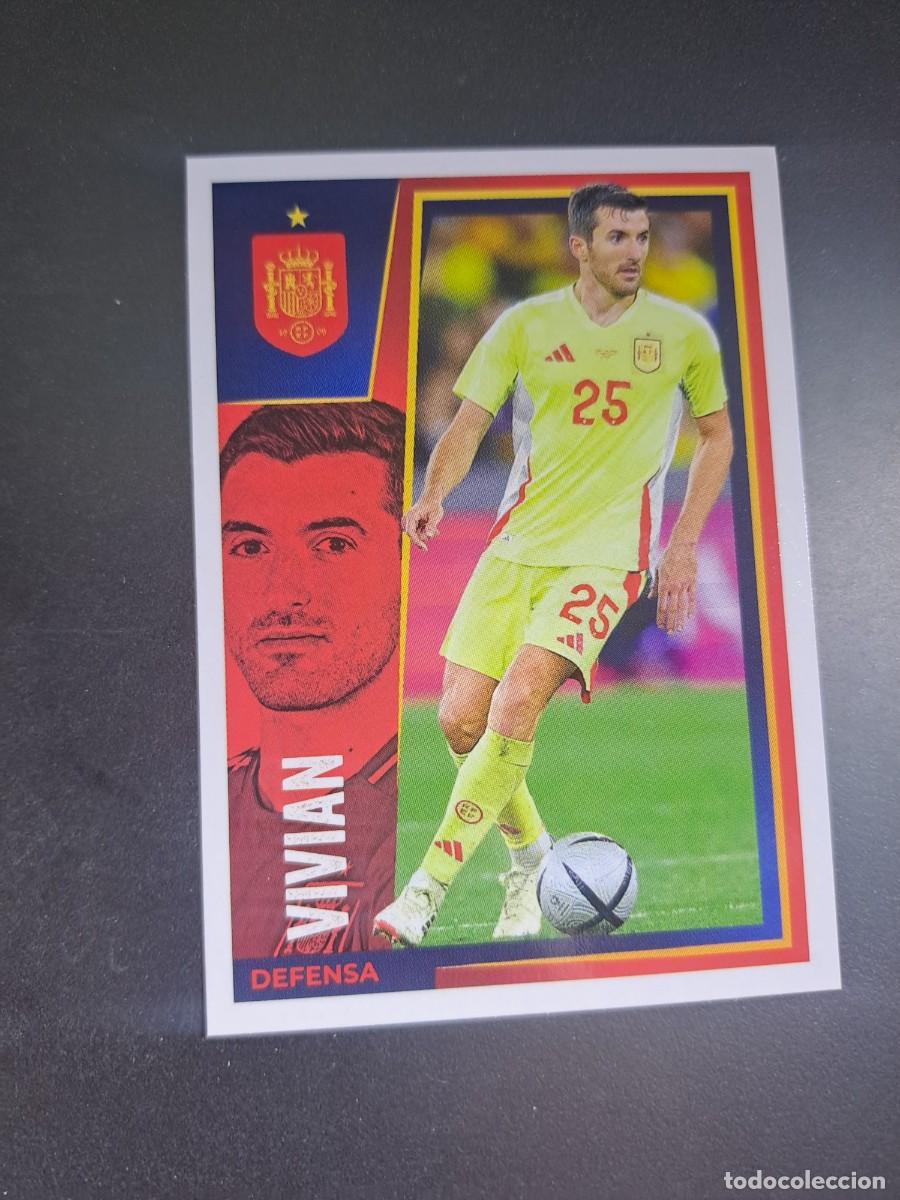 Coleccionismo cromos antiguos: CROMO 15 VIVIAN 15 ESPA&Ntilde;A SELECCI&Oacute;N ESPA&Ntilde;OLA VAMOS SELECCION 15 EURO 2024 CARREFOUR PANINI