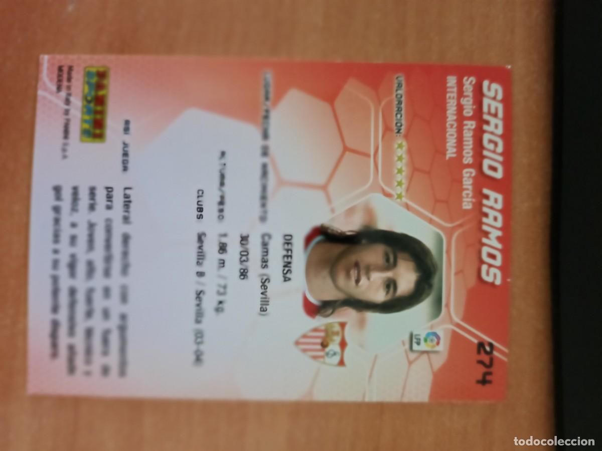 Coleccionismo cromos antiguos: sergio ramos megacracks 05 06, baja - Foto 2