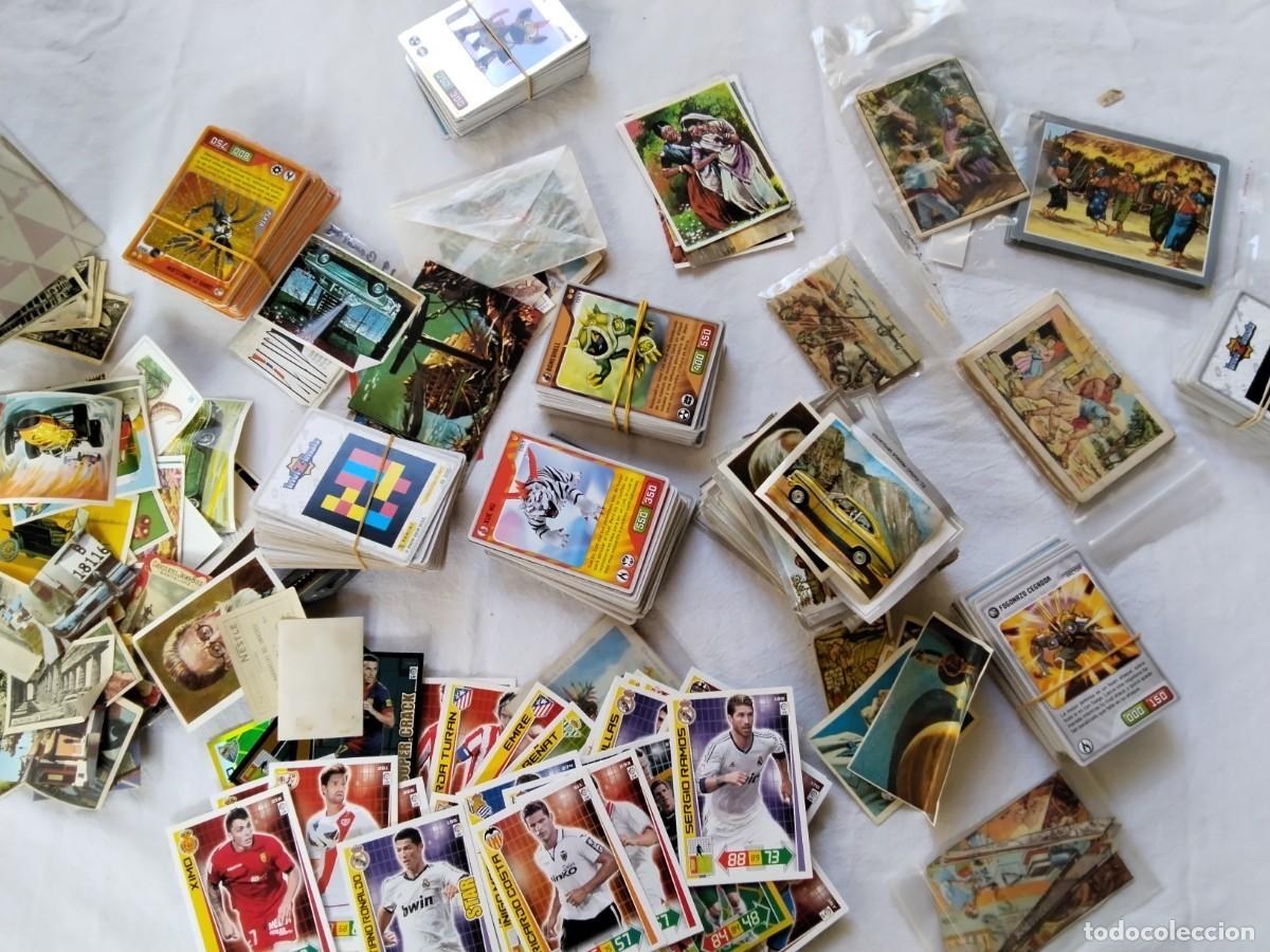 Coleccionismo cromos antiguos: CAJA CON CIENTOS Y CIENTOS DE CROMOS VARIADOS - Foto 2