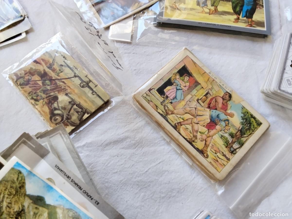 Coleccionismo cromos antiguos: CAJA CON CIENTOS Y CIENTOS DE CROMOS VARIADOS - Foto 8