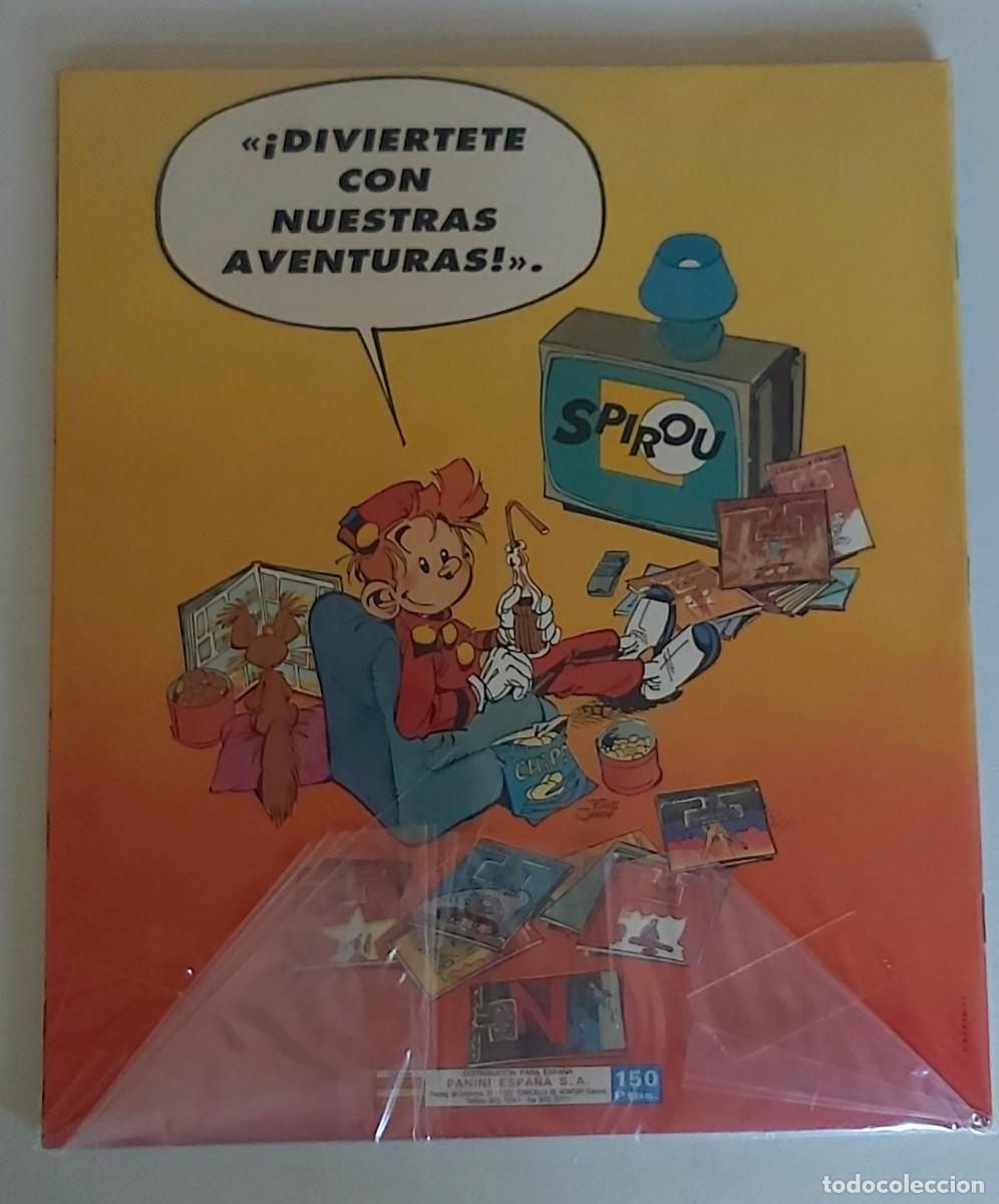 Coleccionismo cromos antiguos: &Aacute;lbum de cromos Spirou (1995) - Panini - Foto 2