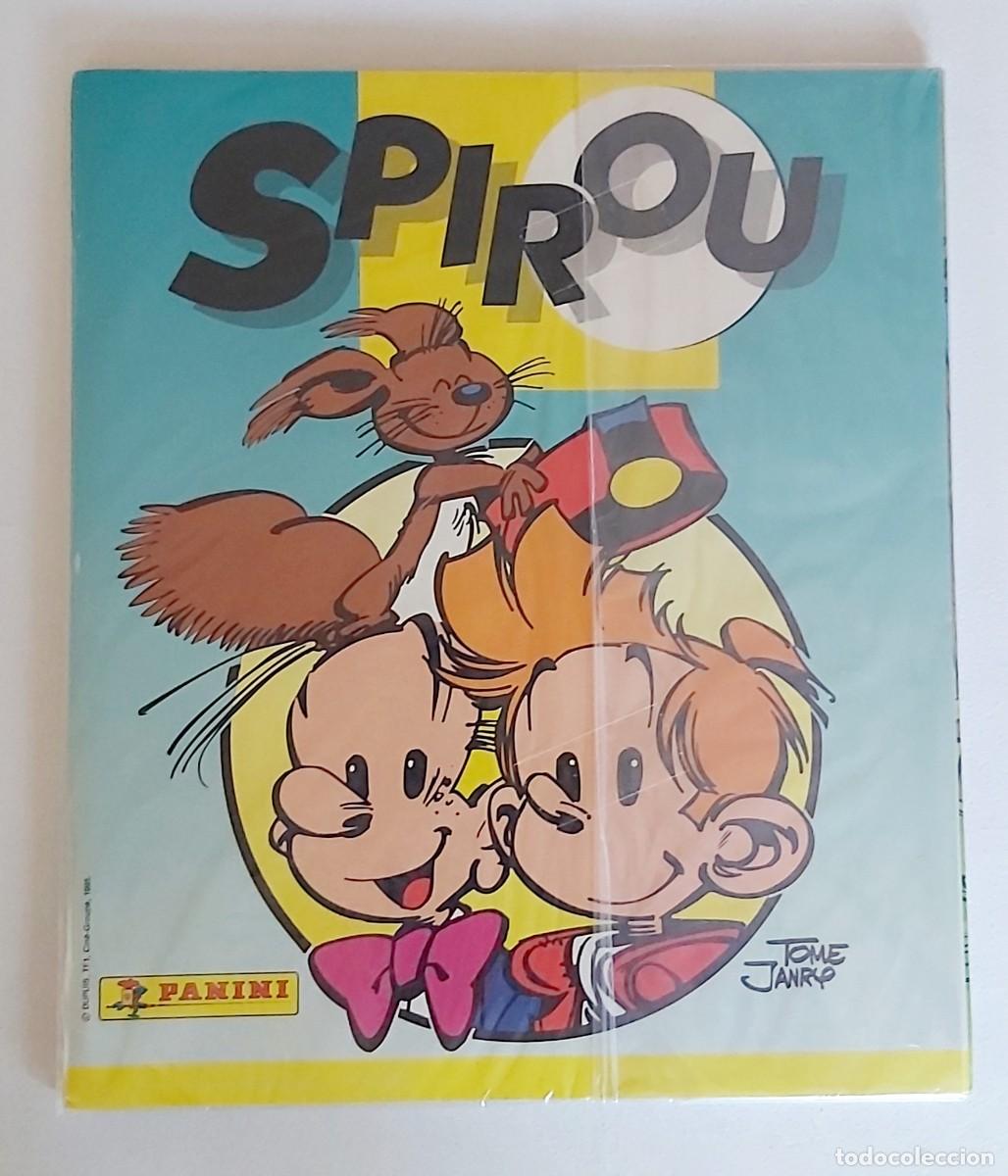 Coleccionismo cromos antiguos: &Aacute;lbum de cromos Spirou (1995) - Panini - Foto 1