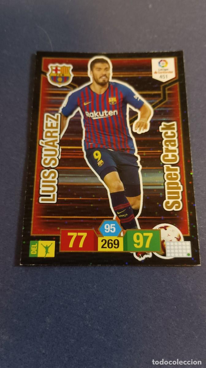Coleccionismo cromos antiguos: LUIS SUAREZ SUPER CRACK 18-19 - Foto 1