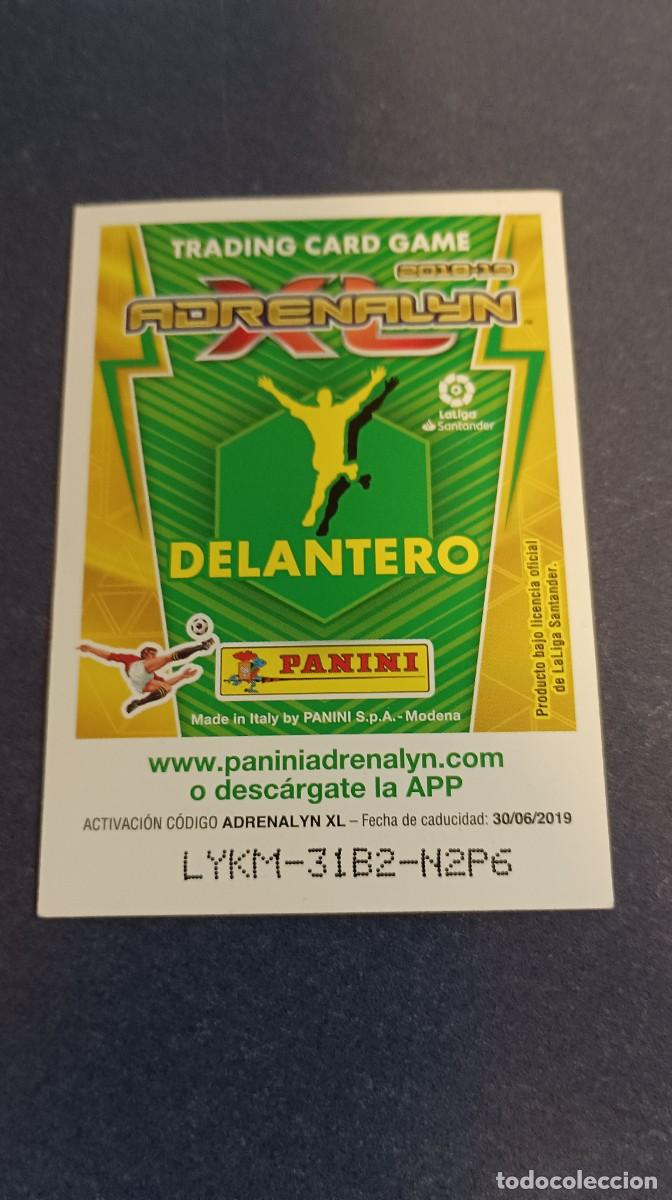 Coleccionismo cromos antiguos: BENZEMA PLATINUM10 18-19 - Foto 2