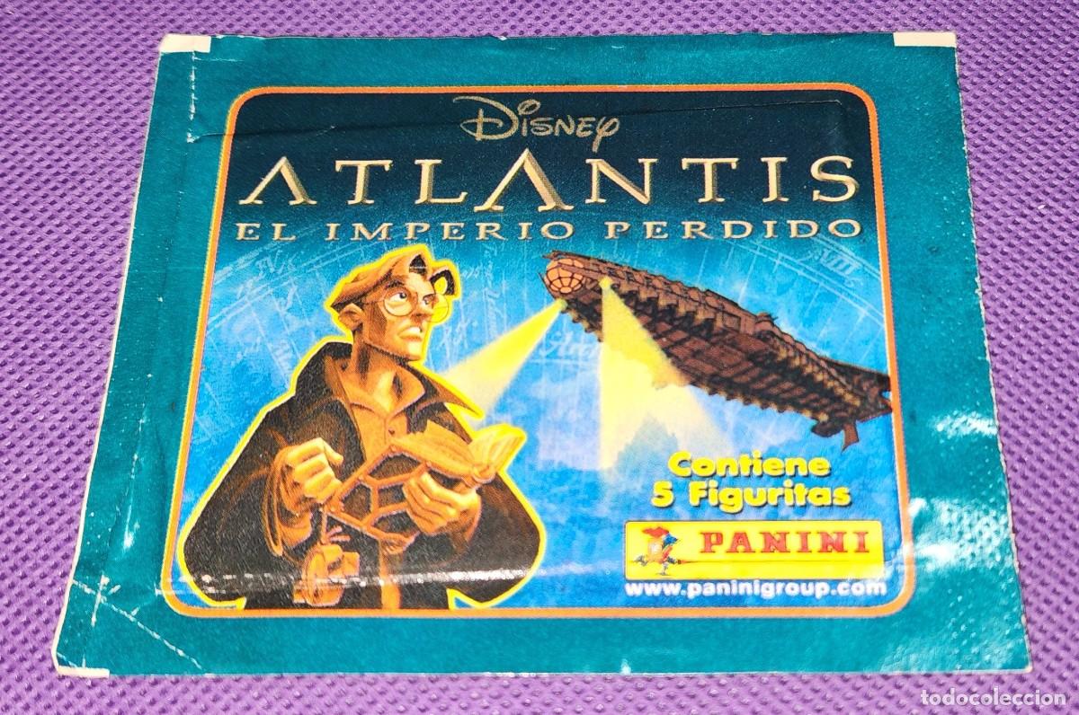 Colecionismo Cromos antigos: ATLANTIS DISNEY sobre CERRADO de cromos / stickers BRASIL - variante de PANINI
