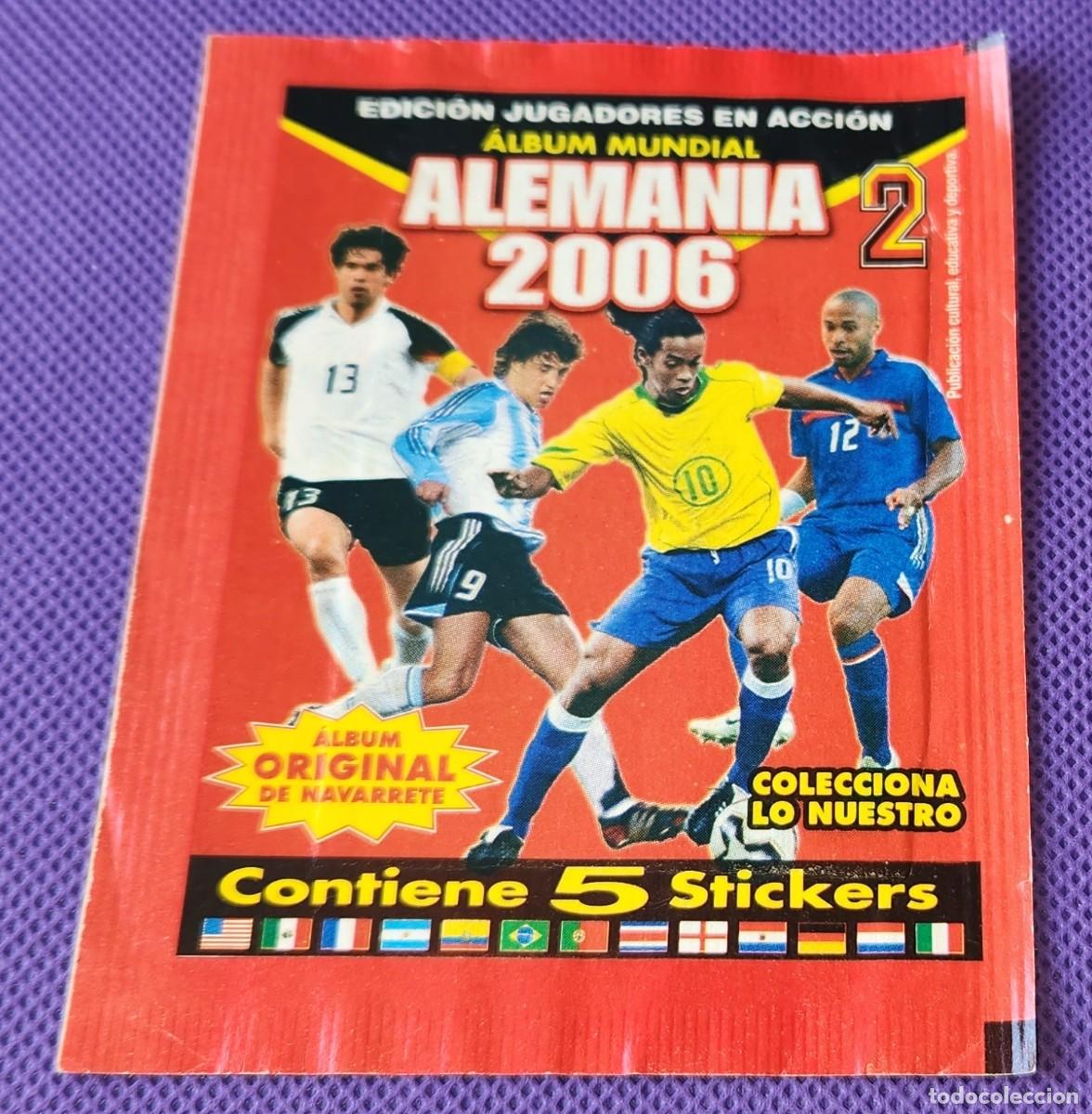 Colecionismo Cromos antigos: Mundial ALEMANIA 2006 - sobre VACIO de cromos /stickers PERU Navarrete