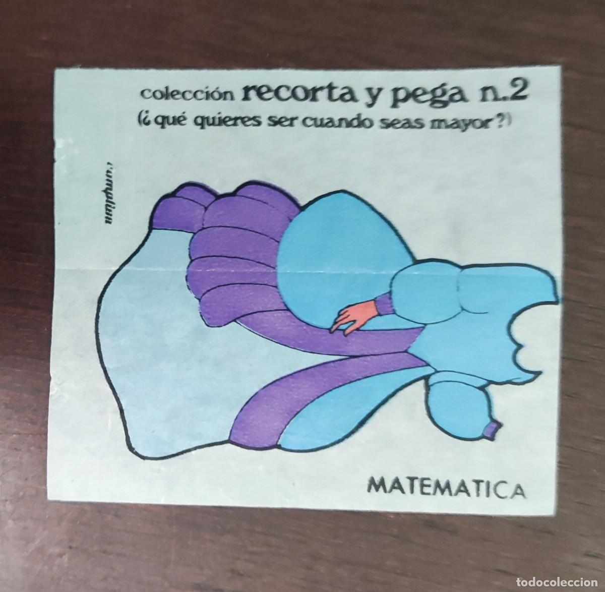 Coleccionismo cromos antiguos: CHICLE RECORTA Y PEGA 2. NUEVO. MATEMATICA - Foto 1