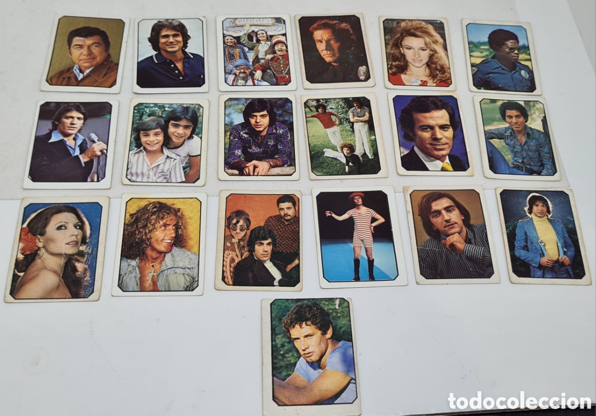 Coleccionismo cromos antiguos: LOTE DE CROMOS FANS EDICIONES ESTE 1976 - Foto 1