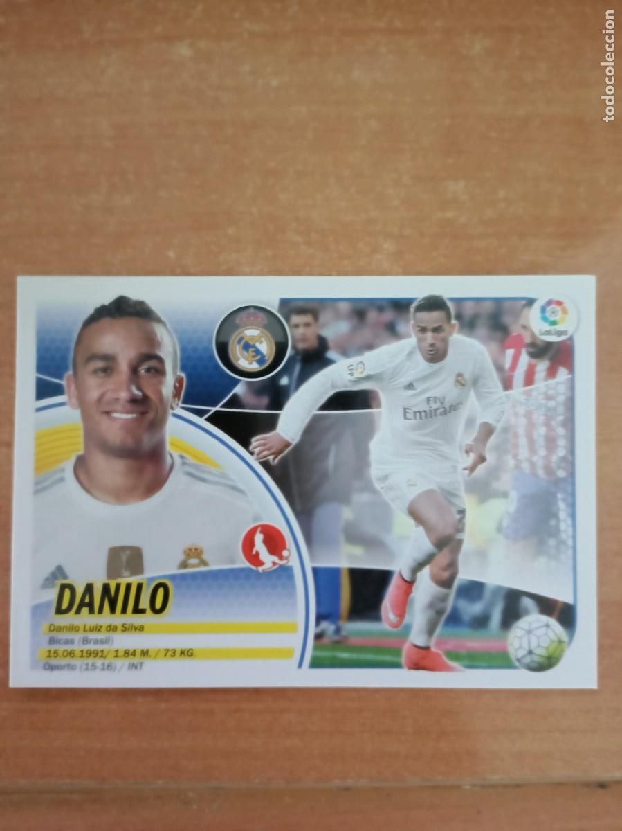 Coleccionismo cromos antiguos: danilo, liga 2016 17. - Foto 1