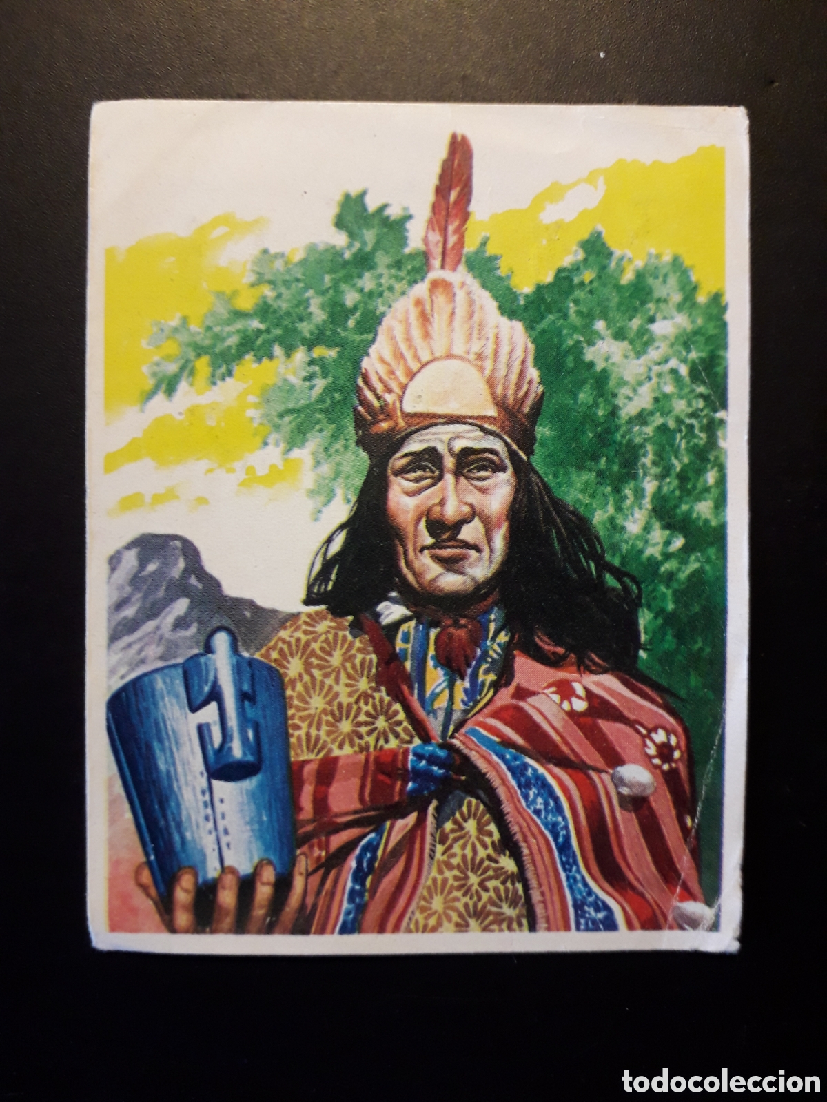 Colecionismo Cromos antigos: INCA, AM&Eacute;RICA Y SUS HABITANTES ED MAGA 1968 N&deg; 86 SIN PEGAR PEDIDO M&Iacute;NIMO 3&euro;