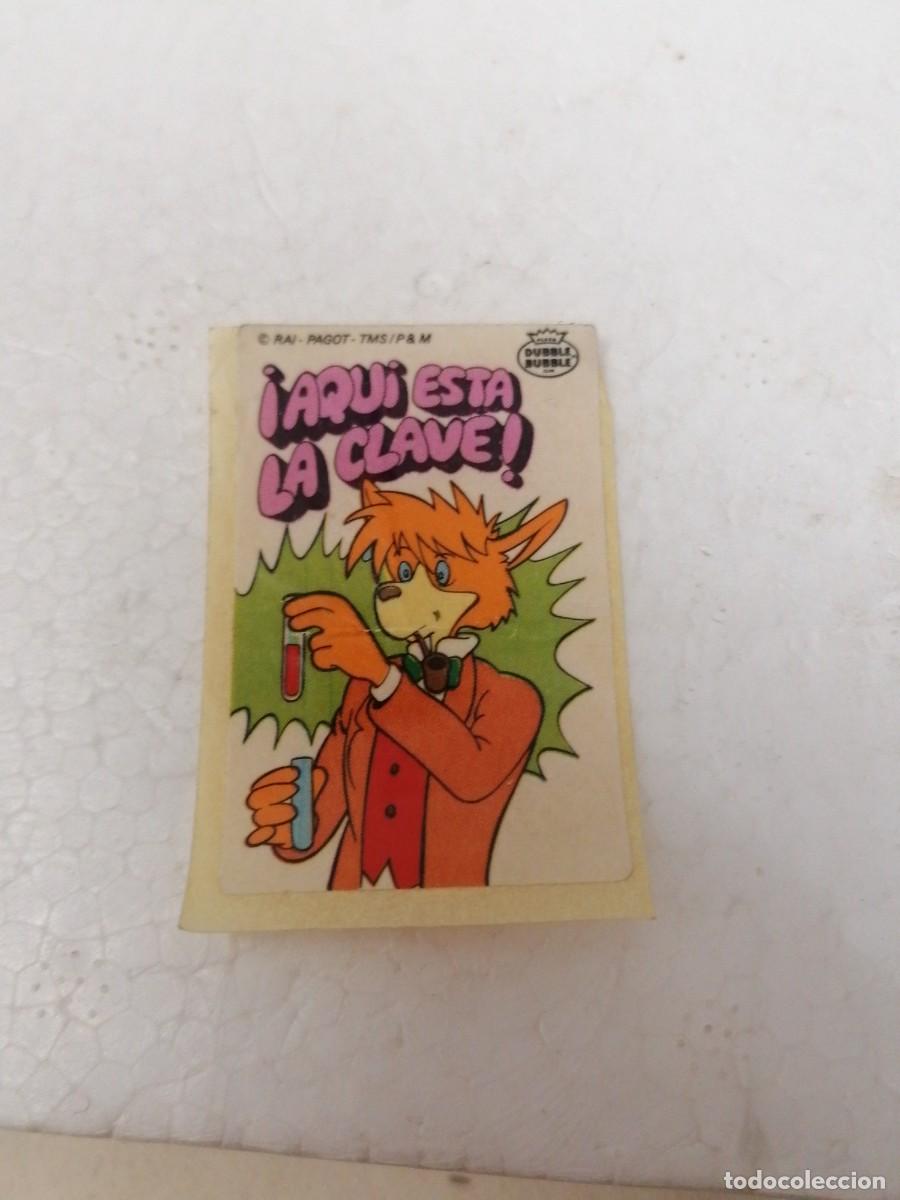 Coleccionismo cromos antiguos: CROMO PEGATINA DE CHICLE DUBBLE BUBBLE - Foto 1