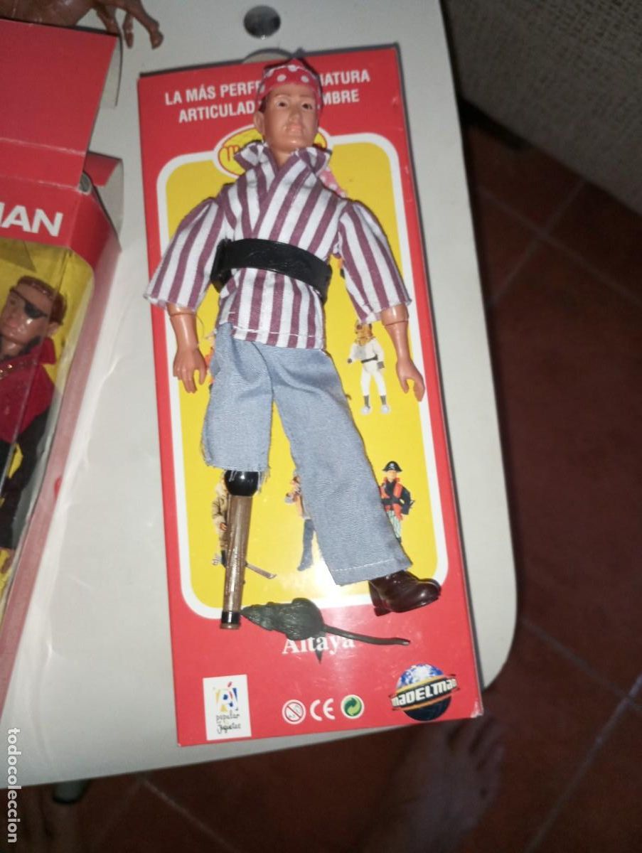 Coleccionismo cromos antiguos: Madelman pirata en caja - Foto 1