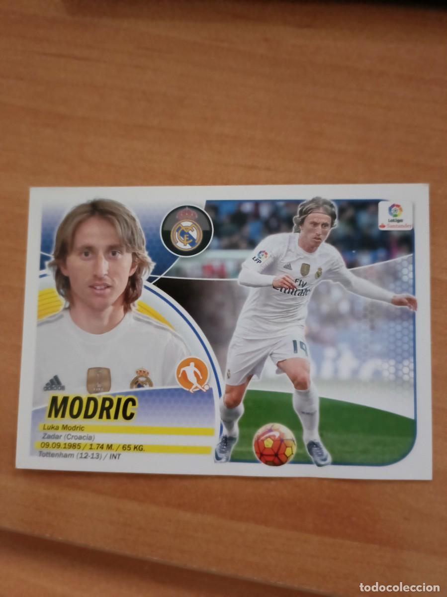 Coleccionismo cromos antiguos: modric, liga 2016 17 - Foto 1