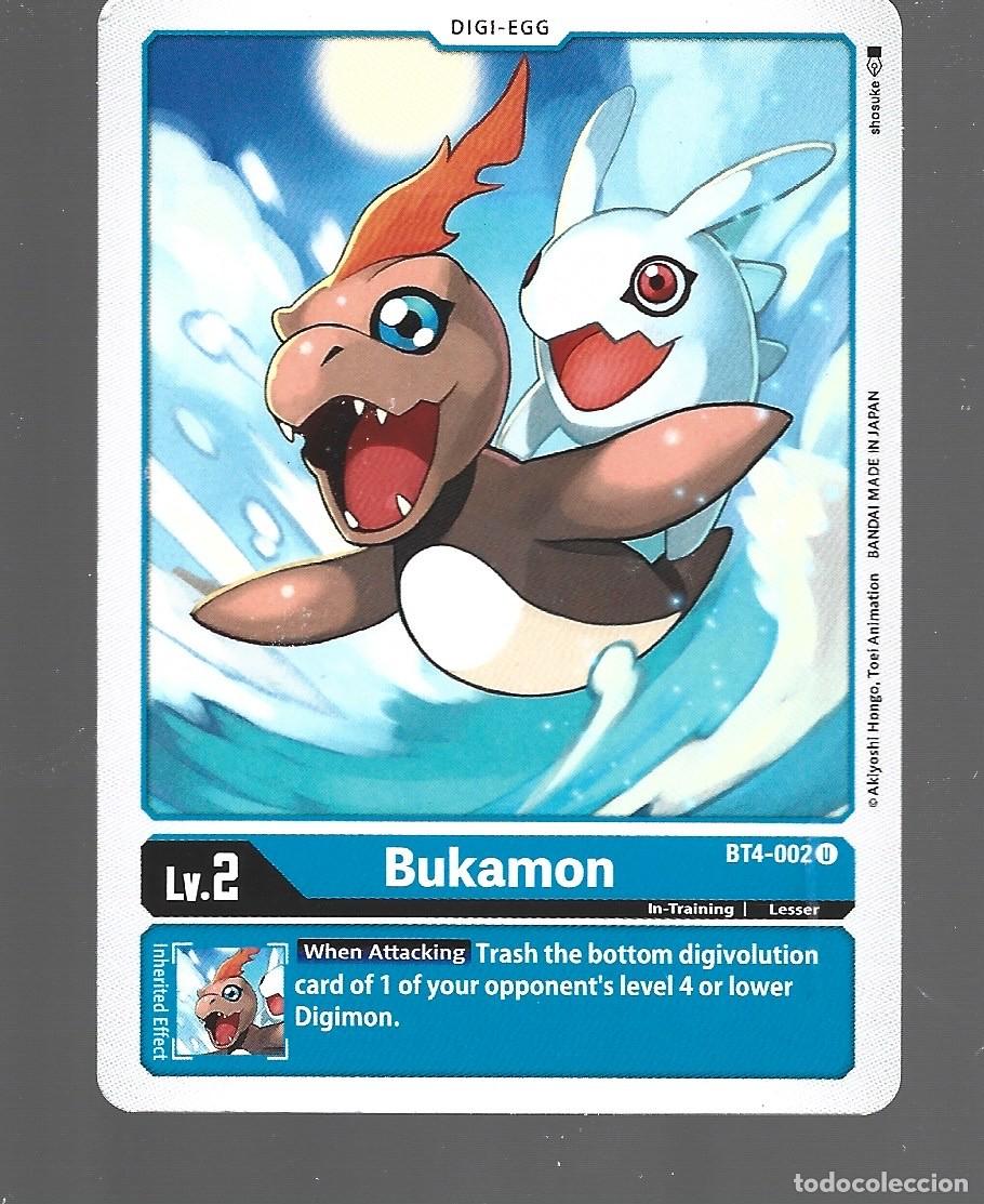 Coleccionismo Cromos antiguos: CROMO DE BONITA DE DIGIMON CARDAME JAPAN BUKAMON